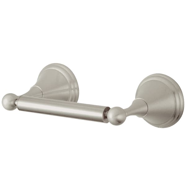 Governor Toilet Paper Holder, Brushed Nickel